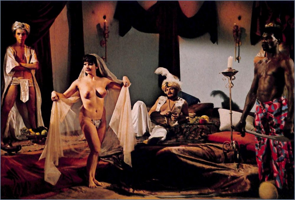 harem dancer scene from The Lustful Turk 1968 production