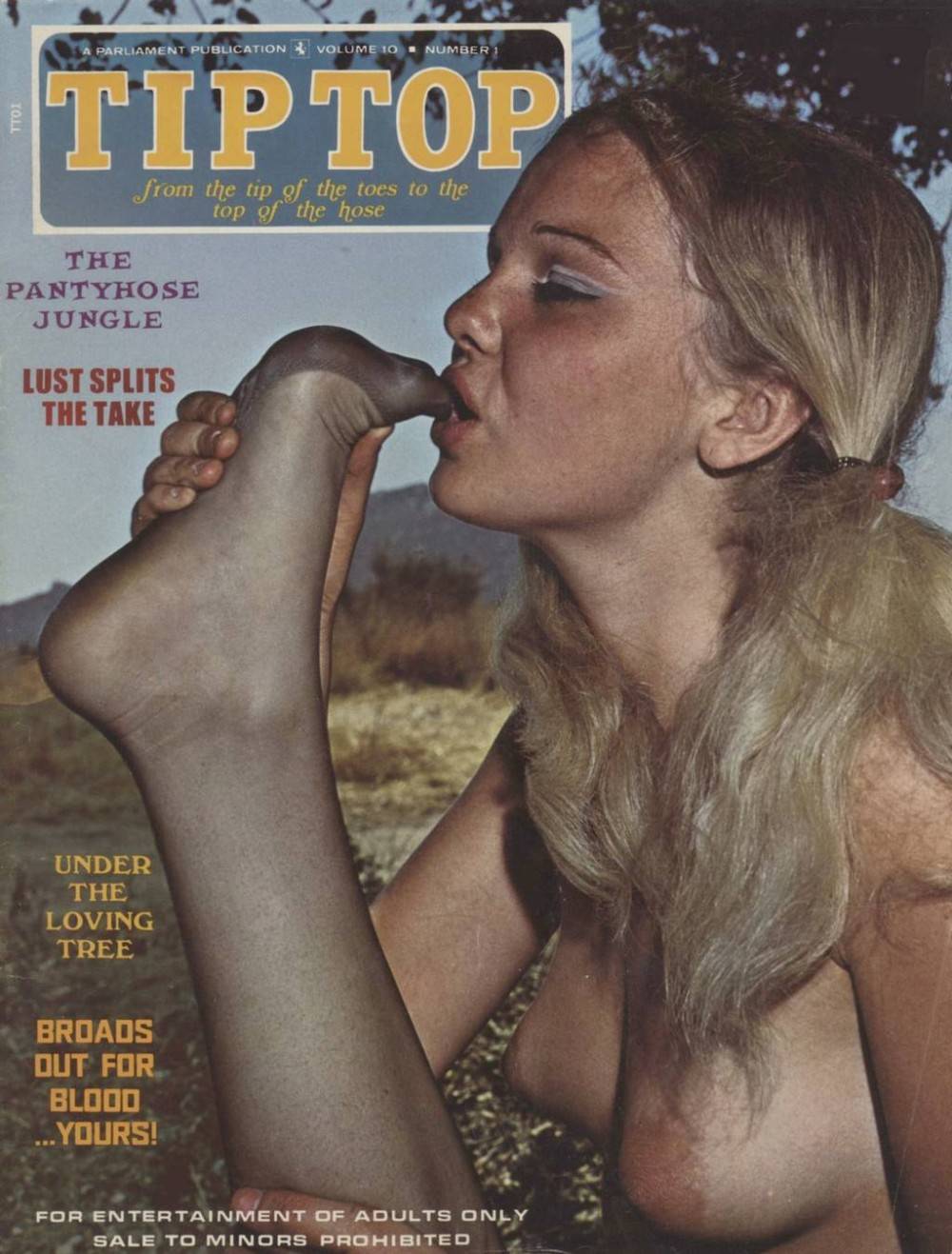 lesbian foot fetish magazine cover