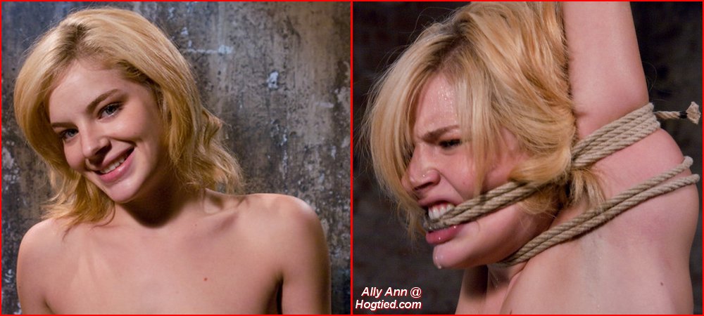 bondage transformation for Ally Ann