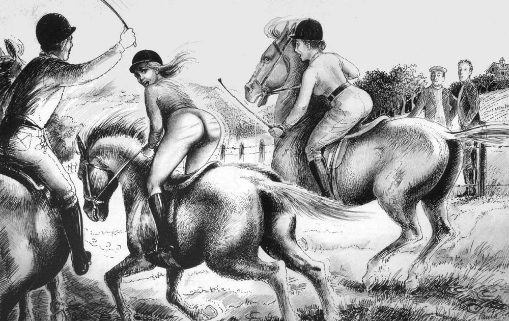 spanking good horse race
