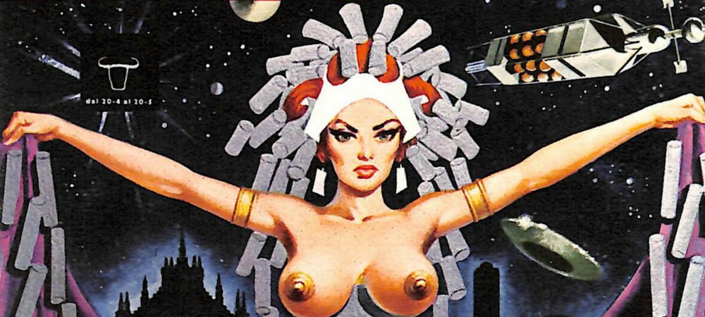 topless half-naked horoscope tarot card goddess