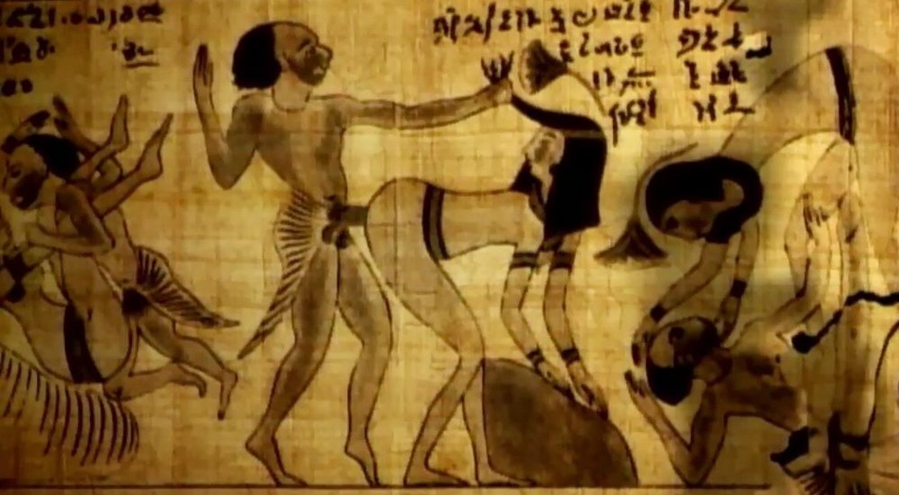 sex in ancient egypt turn erotic papyrus